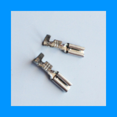 【2.8直型端子 直型插簧 直型母端 包線端子 連接端子】價格,廠家,圖片,連接器,余姚市傳燦電子廠-